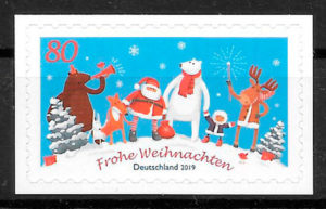 sellos navidad alemania 2019