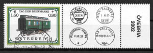 filatelia trenes Austria 2002