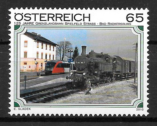 sellos trenes 2010 Austria