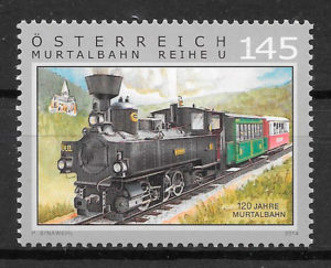 sellos trenes Austria 2014