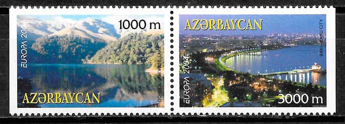 filatelia Europa Azerbaiyan 2004
