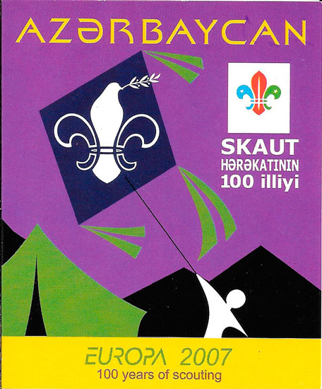 coleccion sellos Europa Azerbaiyan 2007