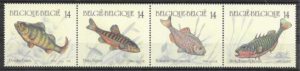filatelia fauna Belgica 1990