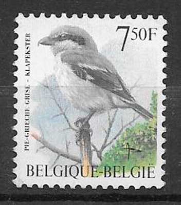filatelia fauna Belgica 1998