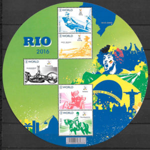 filatelia coleccion olimpiadas Belgica 2016