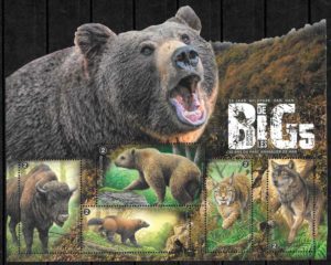 filatelia fauna Belgica 2020