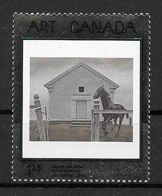 sellos pintura Canada 2002
