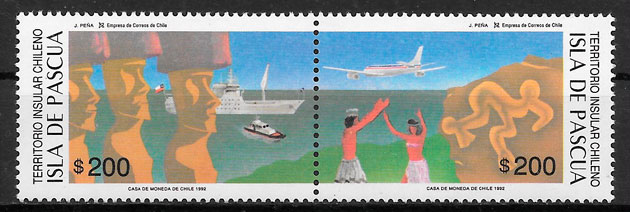 selos turismo 1992 Chile