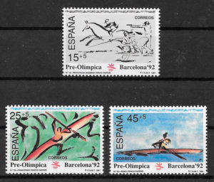 filatelia coleccion olimpiadas Espana 1991