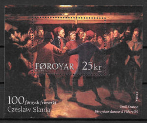 colección sellos pintura Feroe 2003