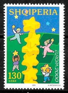filatelia Europa Albania 2000