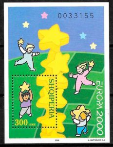 filatelia Europa Albania 2000