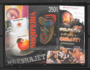 filatelia coleccion Europa Albania 2002