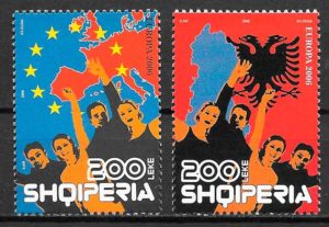 coleccion sellos Europa Albania 2006