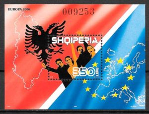 coleccion sellos Europa Albania 2006
