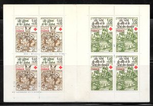 colección sellos cruz roja Francia 1978