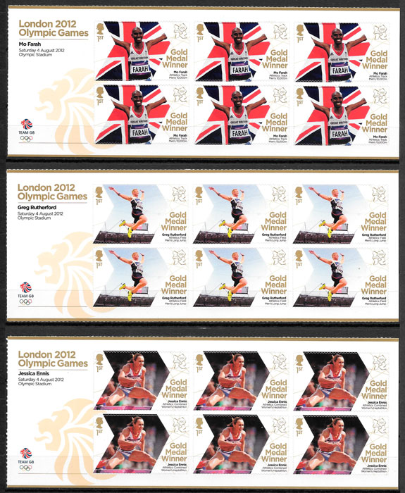 coleccion sellos olimpiadas Gran Bretana 2012