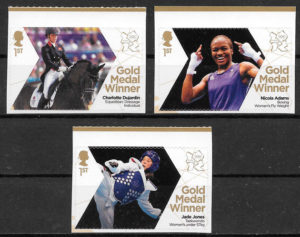 coleccion sellos olimpiadas Gran Bretana 2012