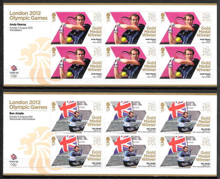 coleccion sellos olimpiadas Gran Bretana 2012