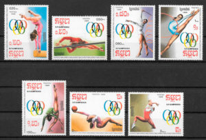 selos olimpiadas Kampuchea 1988