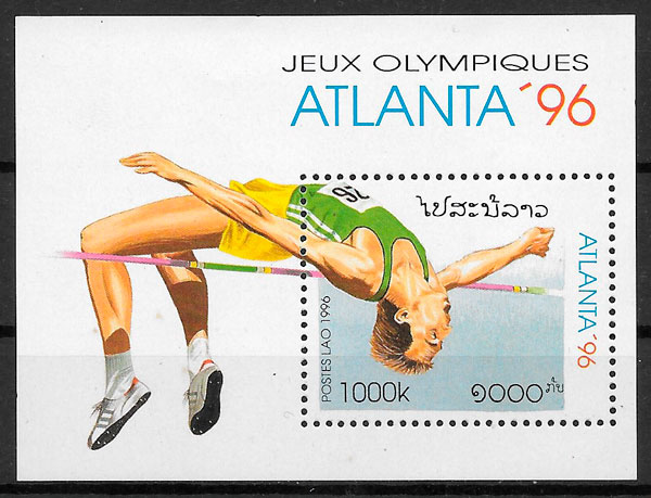 selos olimpiadas Laos 1996
