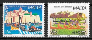 sellos Europa Malta 1998