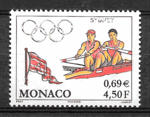 sellos olimpiadas Monaco 2000