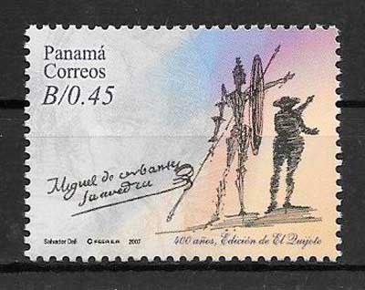 sellos pintura Panama 2007