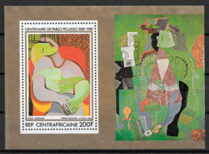 coleccion sellos pintura RCA 1981