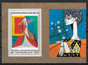 coleccion sellos pintura RCA 1981