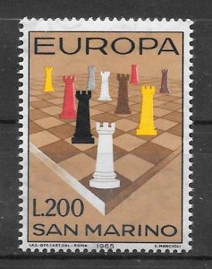 sellos Europa San Marino 1965
