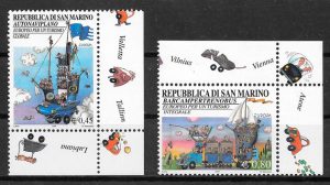 filatelia Europa San-Marino 2004