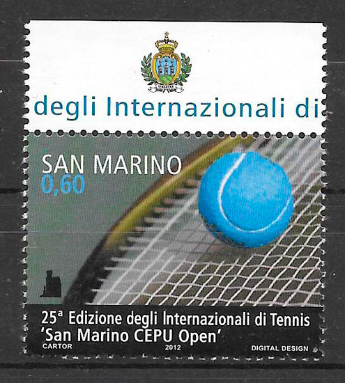 sellos deporte San Marino 2012