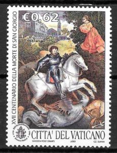 sellos pintura Vaticano 2003