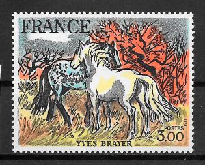 filatelia colección pinturas francia 1978