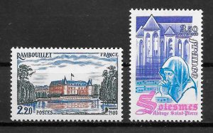 sellos turismo Francia 1980