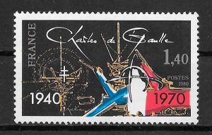 sellos temas varios Francia 1980