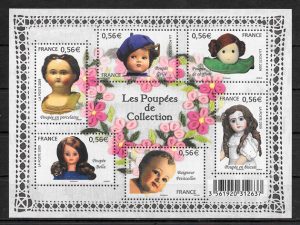 filatelia colección temas varios Francia 2009