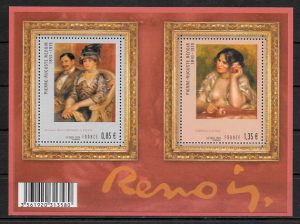 filatelia colección arte Francia 2009