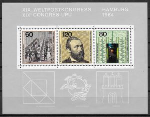 filatelia coleccion temas varios Alemania 1984