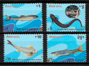 filatelia fauna Nepal 1993