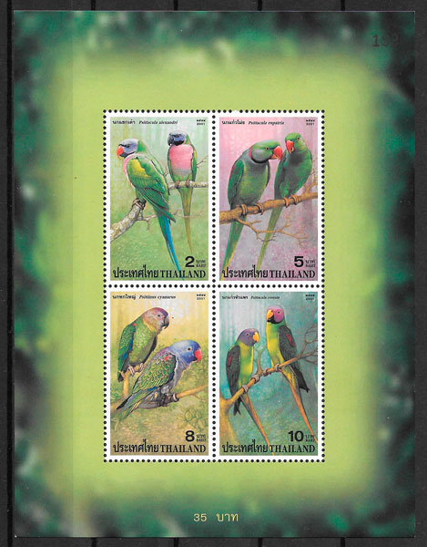 sellos fauna Tailandia 2001