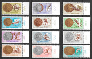 sellos olimpiadas Hungría 1965