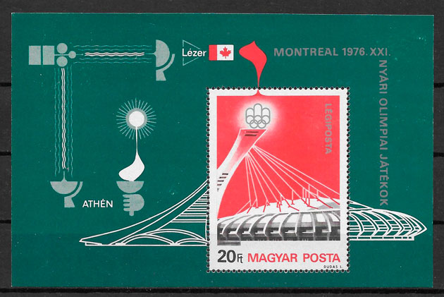 seloos olimpiadas Hungría 1976