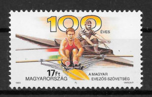 sellos deporte Hungría 1993