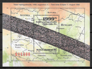 sellos espacio Hungría 1999