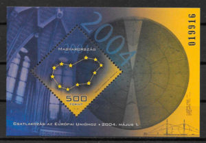 sellos espacio Hungria 2004