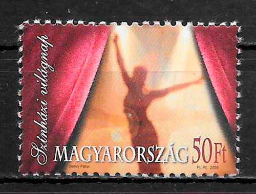 sellos arte Hungria 2005