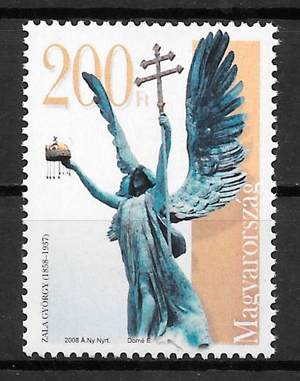 sellos arte Hungria 2008