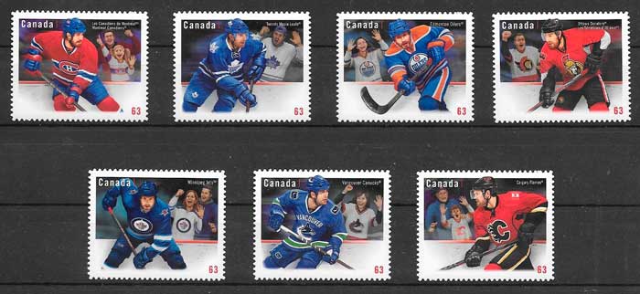 sellos deporte Canada 2012